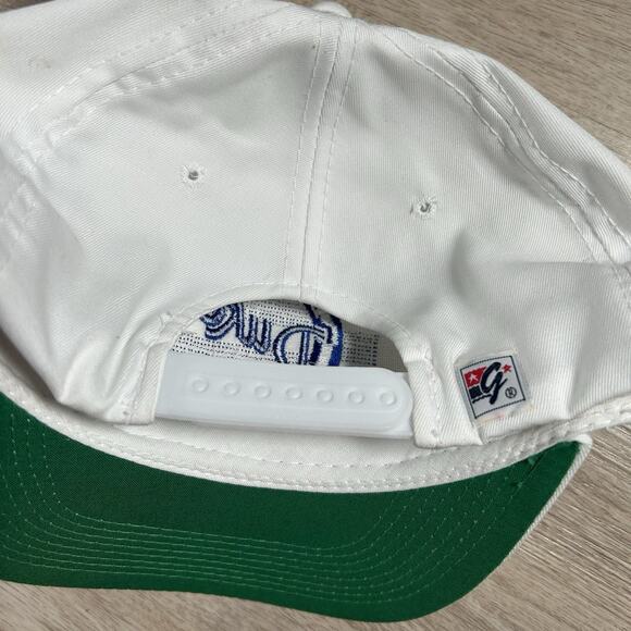 Vintage Duke Blue Devils Hat Snapback College The Game Circle Logo White Cap - Picture 2 of 10